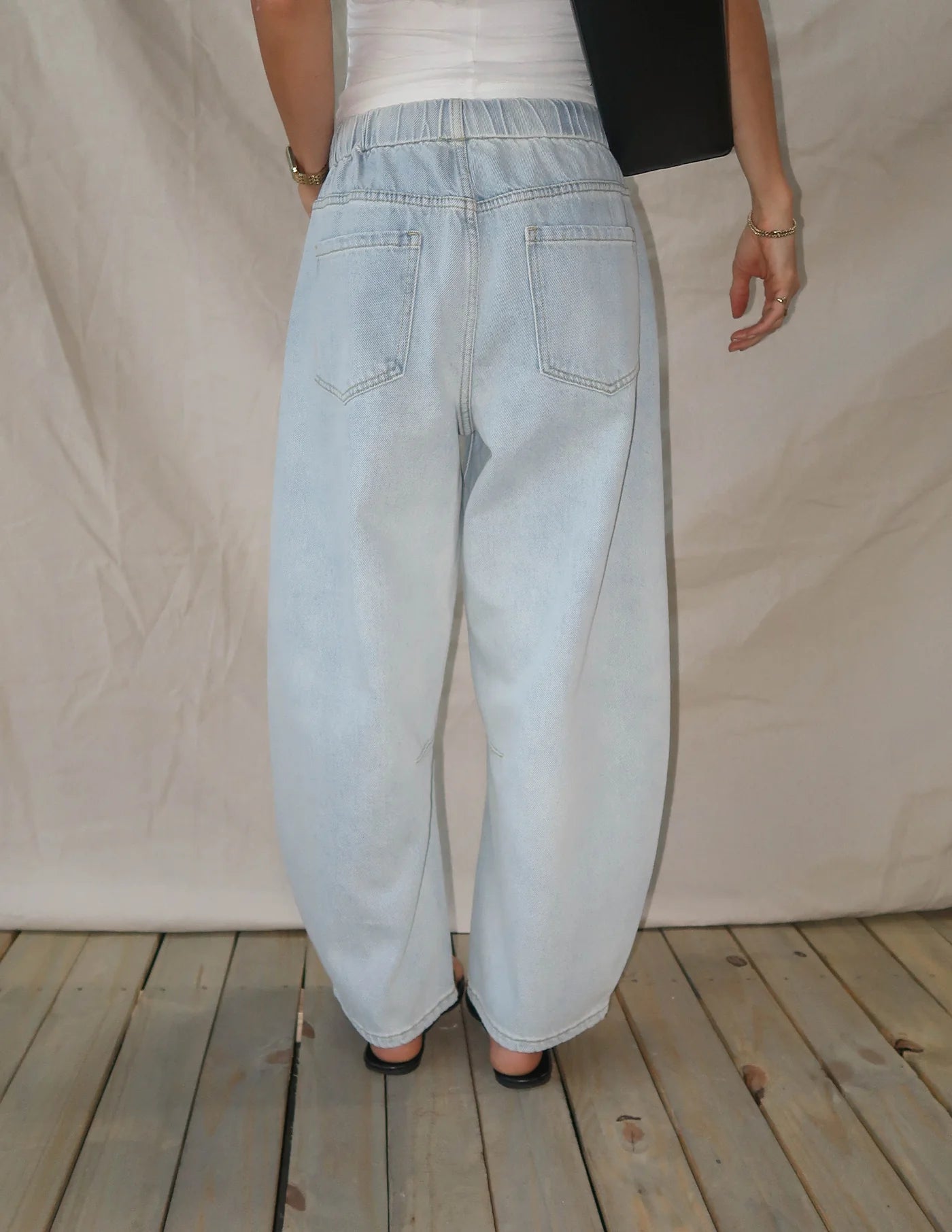 Easton Barrel Denim Pants