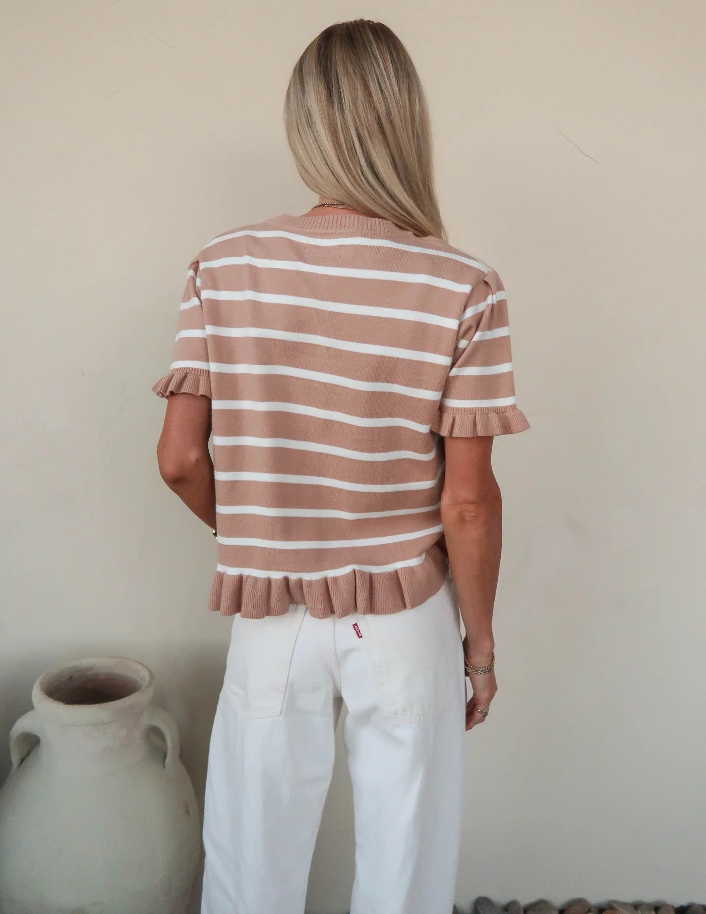 Jeselle Striped Cardigan