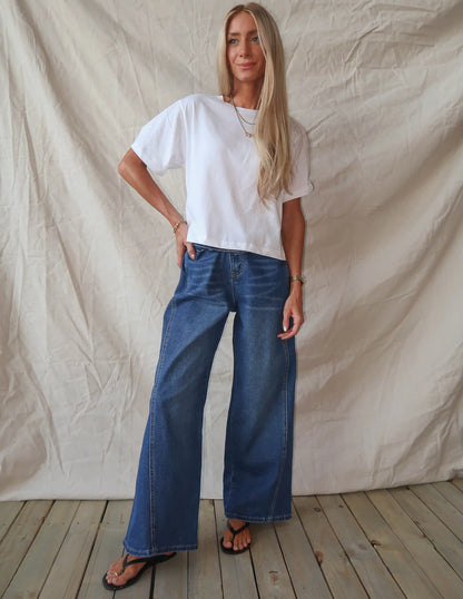 Freeform Mid Rise Denim