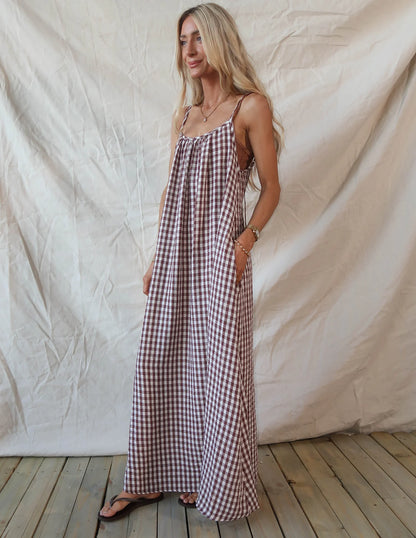 Reese Gingham Swimcover