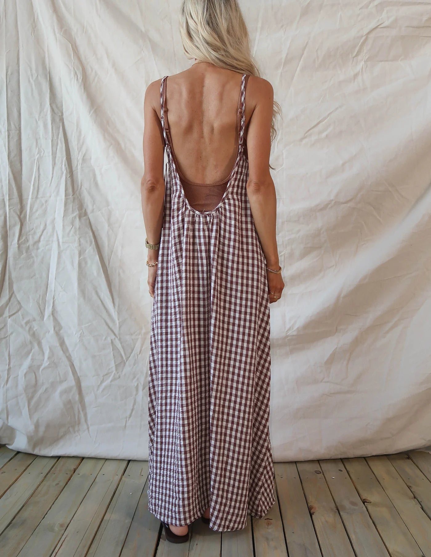 Reese Gingham Swimcover