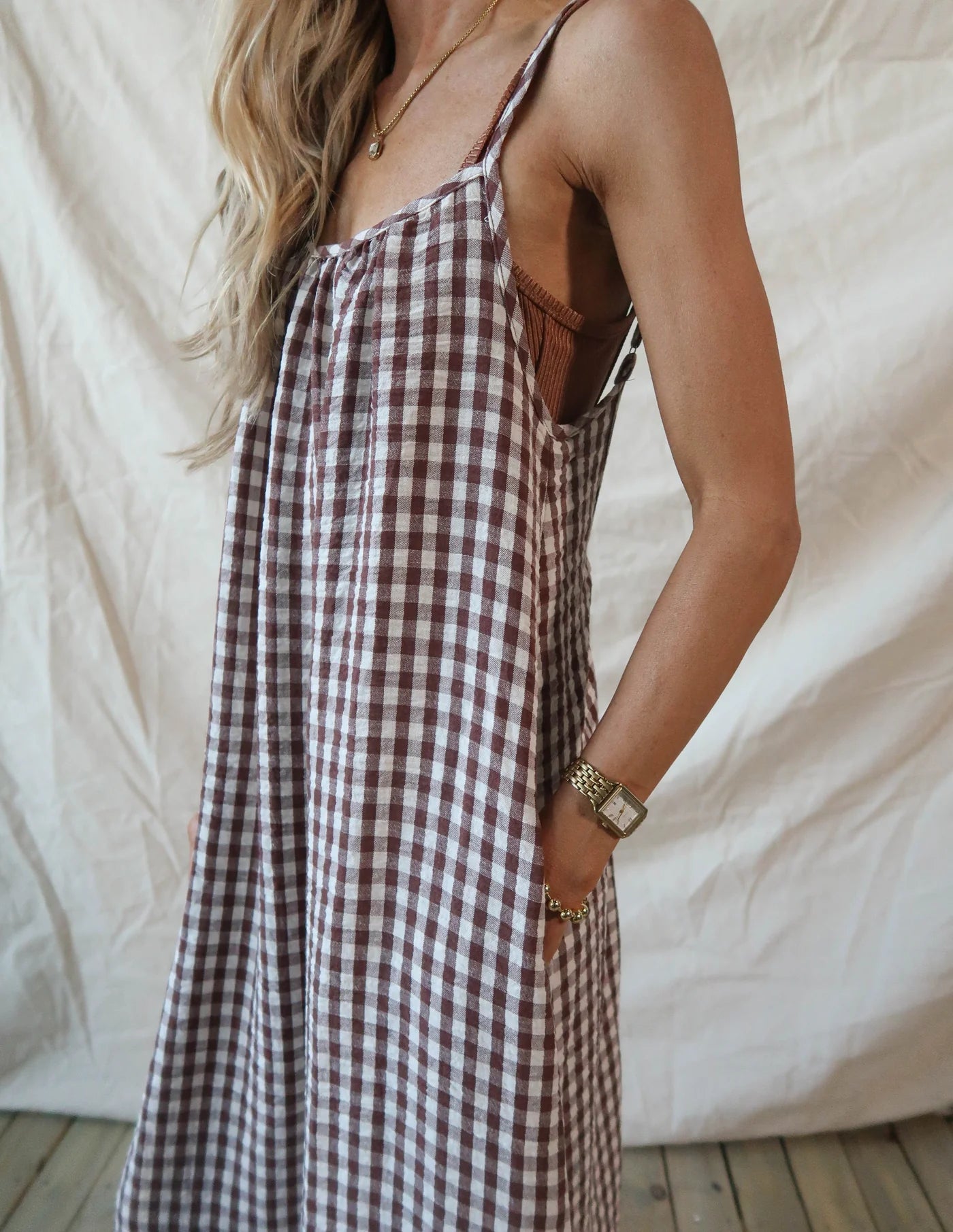 Reese Gingham Swimcover