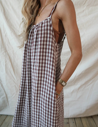 Reese Gingham Swimcover
