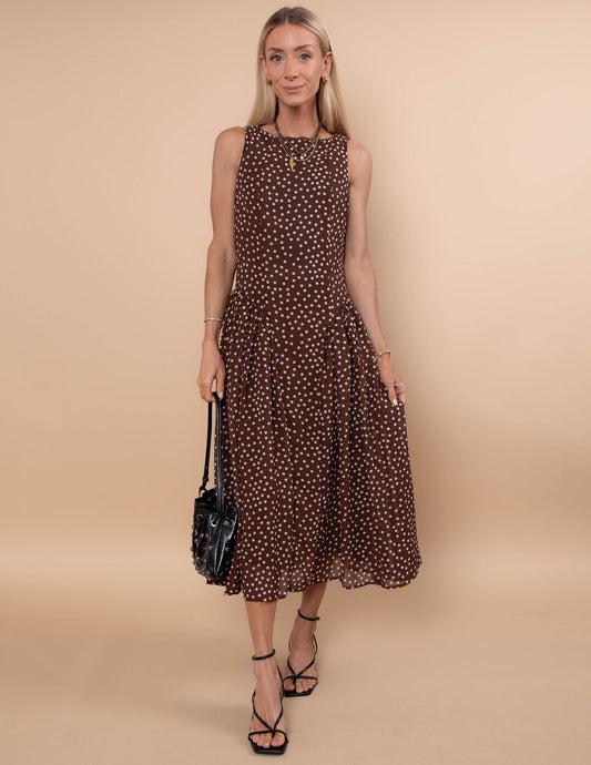 Dotty Darling Midi Dress