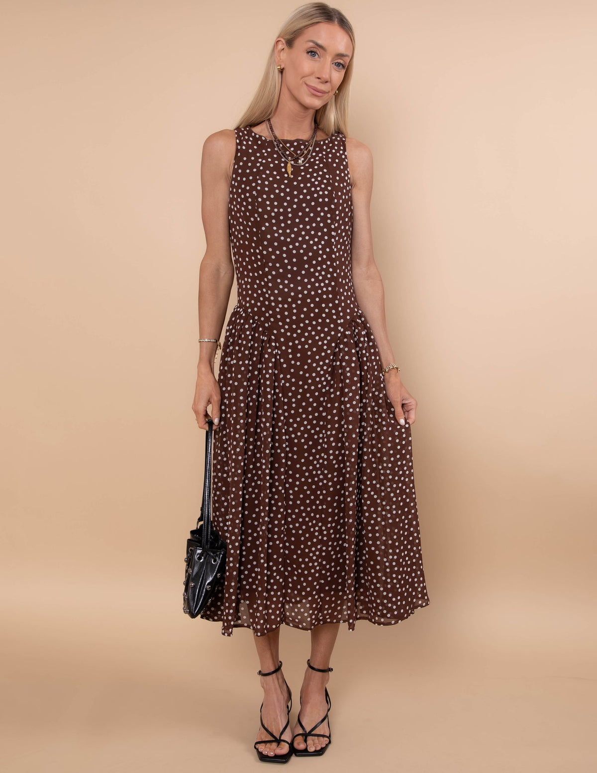Dotty Darling Midi Dress