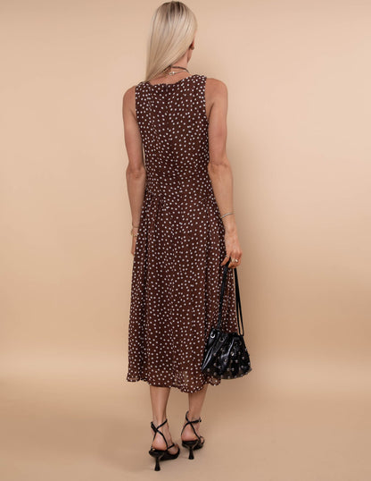 Dotty Darling Midi Dress