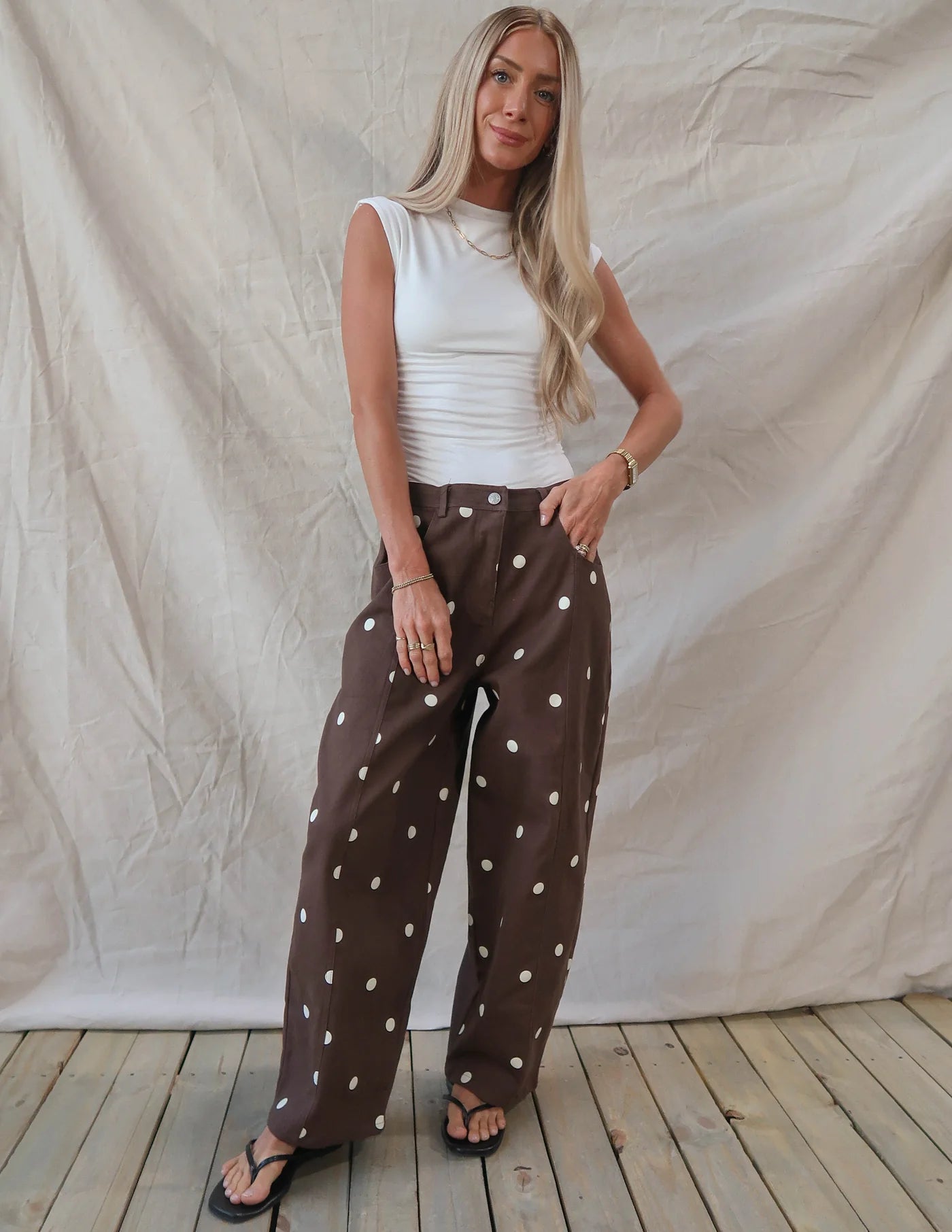 Dottie Barrel Pants