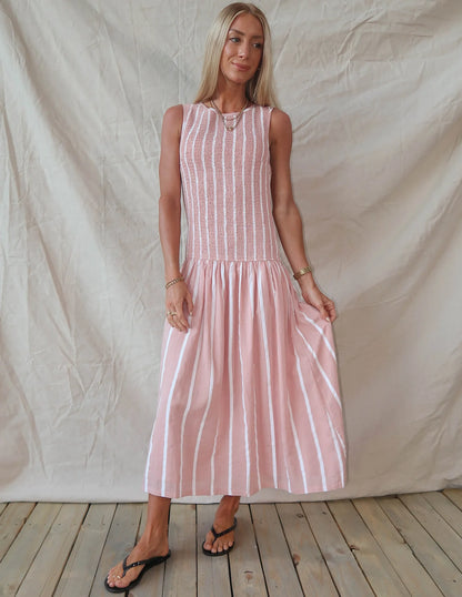 Coastal Breeze Stripe Dress
