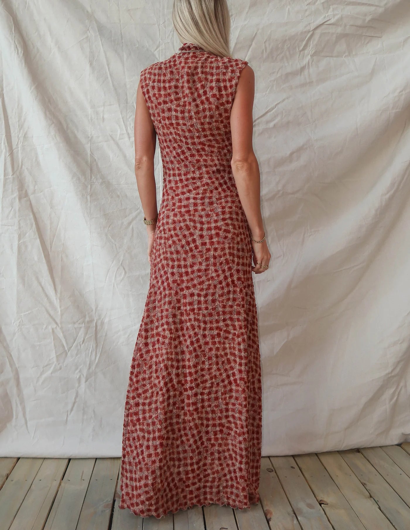 Saffron Bloom Maxi Dress