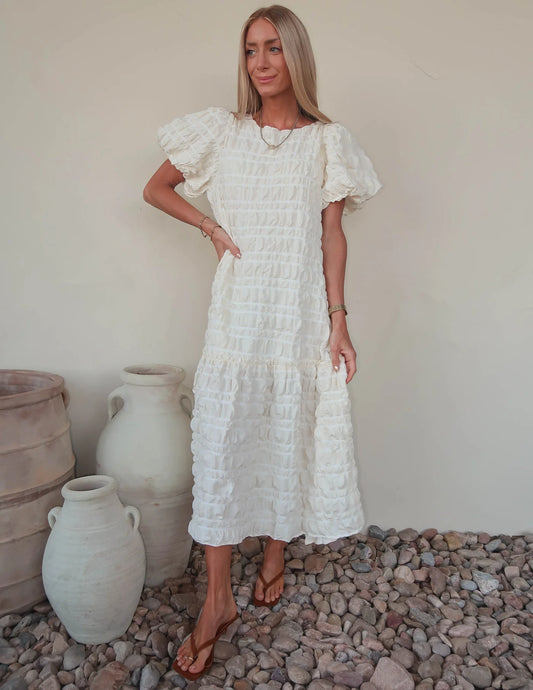 Janine Textured Dress