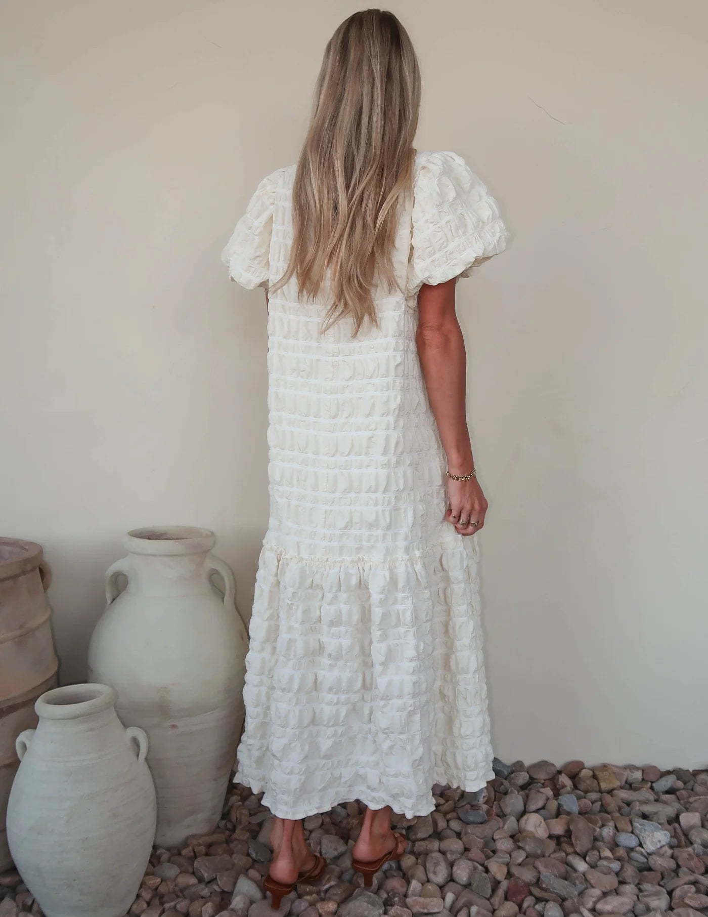 Janine Textured Dress