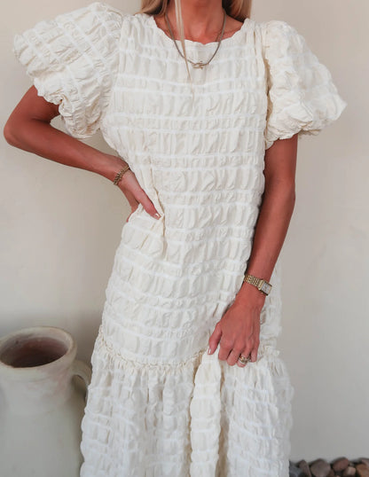 Janine Textured Dress