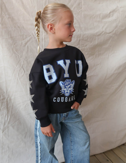 BYU Velocity Kids Crewneck