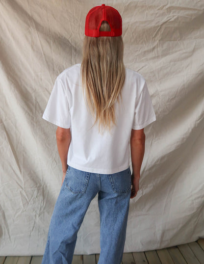 Utah Retro Play Crop Top