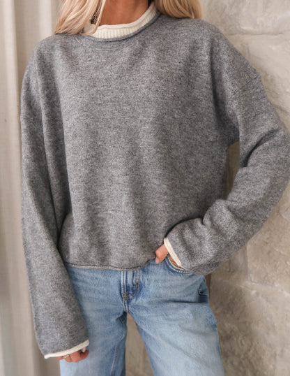 Thea Contrast Pullover