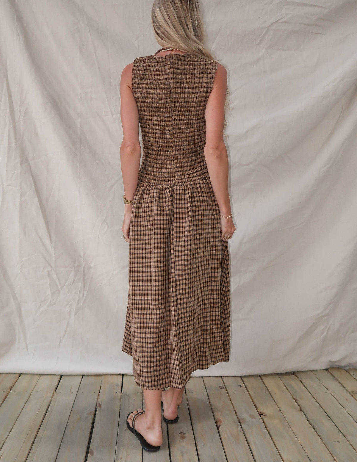 Aspen Ridge Gingham Dress
