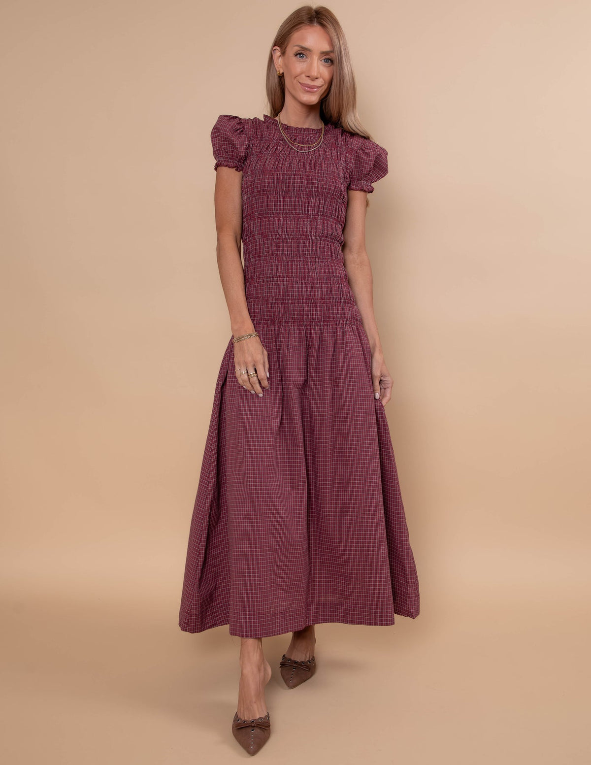 Brianna Smocked Dress