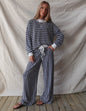 Colleen Striped Two Piece Set