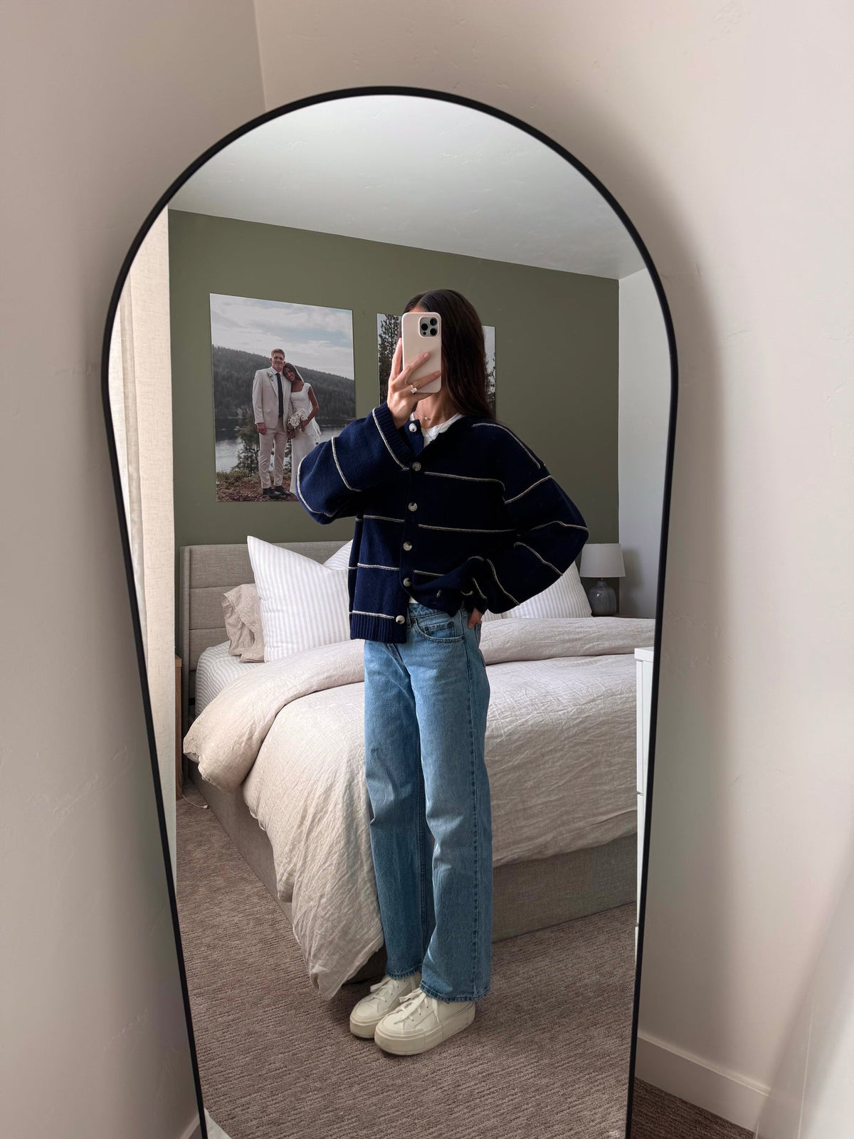Danny Striped Cardigan