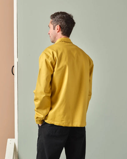 Coverall Jacket - Raw Denim (Mustard)