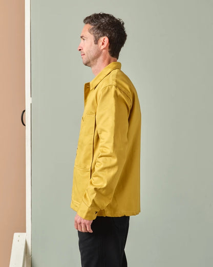 Coverall Jacket - Raw Denim (Mustard)