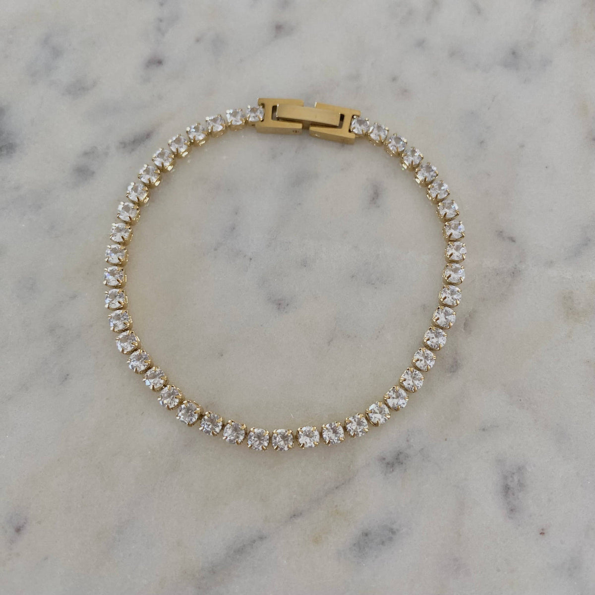 Golden Hour Tennis Bracelet