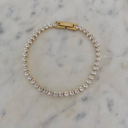 Golden Hour Tennis Bracelet