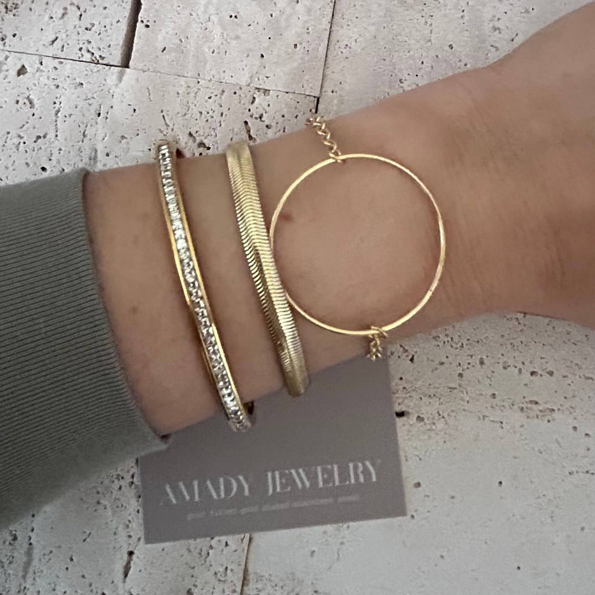 First Class Bangle Bracelet