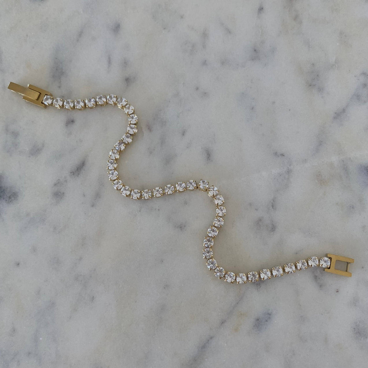 Golden Hour Tennis Bracelet