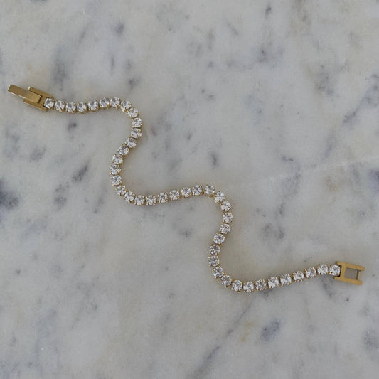 Golden Hour Tennis Bracelet